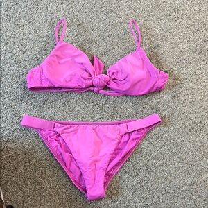 Vix Pink Bikini Swimwear Adjustable Straps